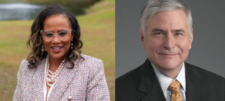 Patrice Davis and Dr. John McConnell Headshots