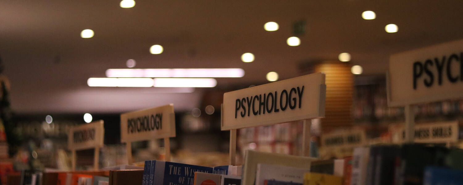 Books at a book store