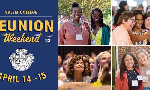 Salem College Reunion Weekend graphic