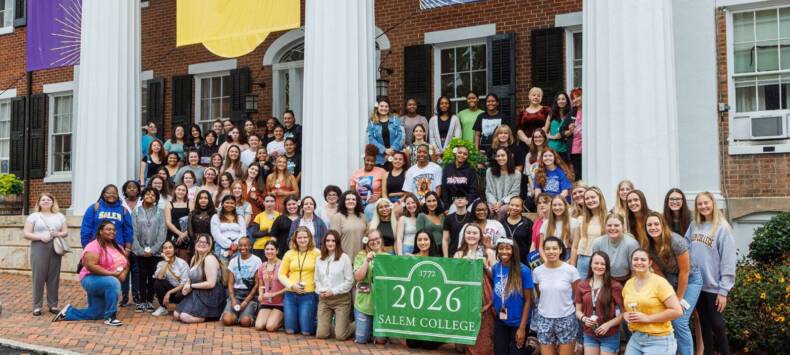 Salem College Class of 2026 group photo