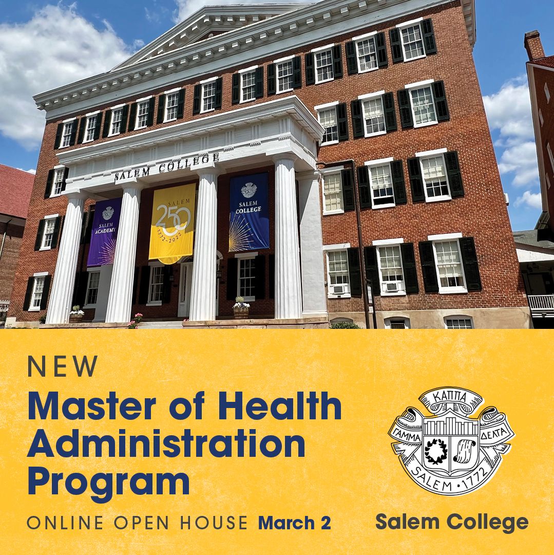 Salem College Introduces Master of Health Administration Program