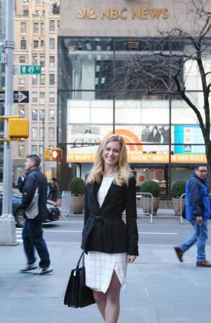 Salem College alumna in New York City