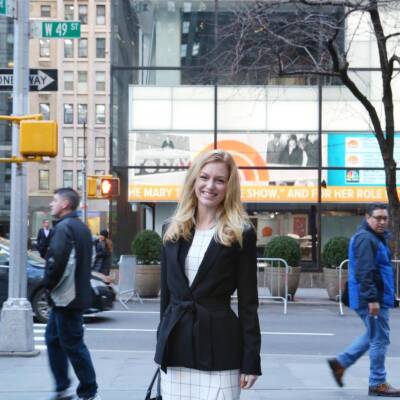 Salem College alumna in New York City