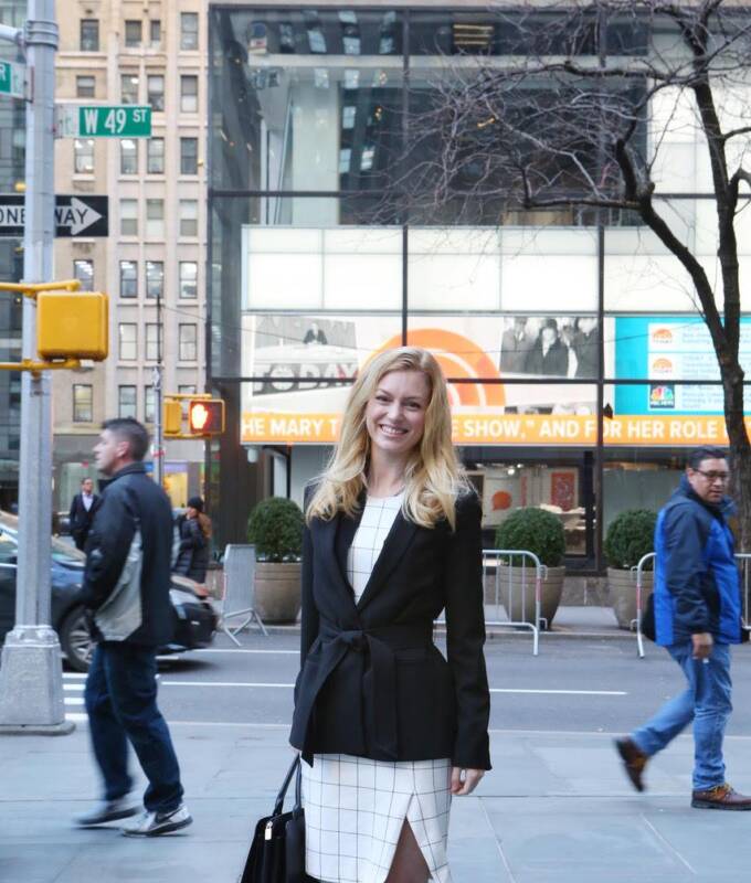 Salem College alumna in New York City