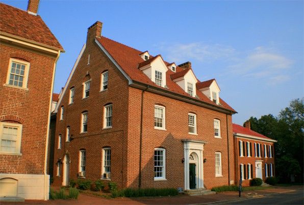 Campus building at Salem College