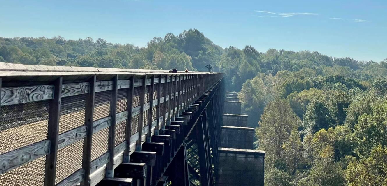 Bridge on walk during Journey to Salem