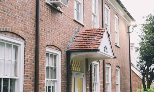 Campus building at Salem College