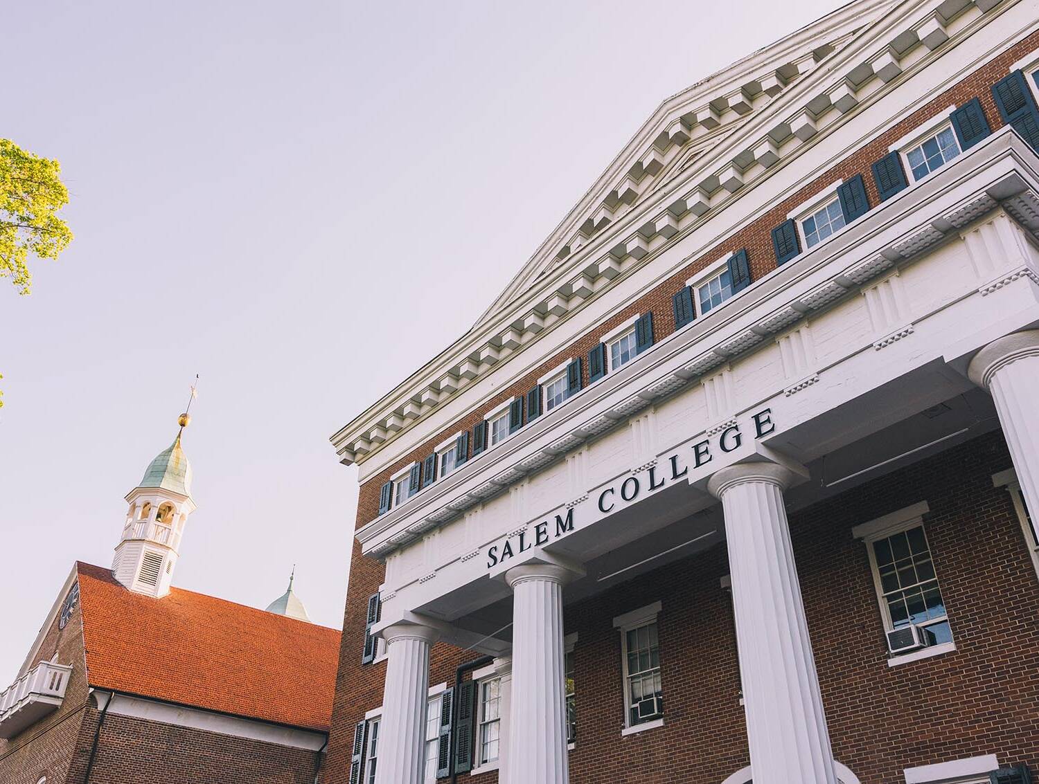 Campus building at Salem College