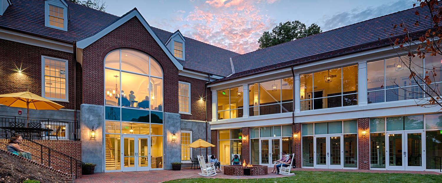 Student center at Salem College